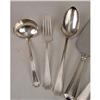 Image 3 : A GORHAM "FAIRFAX" PATTERN (1910) STERLING SILVER PARTIAL FLATWARE SERVICE
