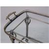 Image 5 : A GLASS TOP SERVING CART