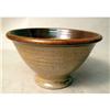 Image 1 : A BEIGE AND BRONZE GLAZED REDWARE BOWL