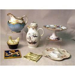 A MISCELLANEOUS GROUP OF TABLE ARTICLES