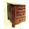 Image 2 : A REGENCE CARVED WALNUT COMMODE