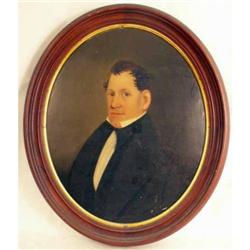 A FRAMED OIL ON CANVAS