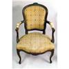 Image 2 : A SET OF FIVE LOUIS XV-STYLE CARVED BEECHWOOD FAUTEUIL EN CABRIOLE