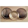 Image 1 : A PAIR OF BOARDMAN STERLING SILVER CIRCULAR TROPHY TRAYS