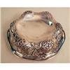 Image 2 : A DOMINICK & HAFF STERLING SILVER FLORAL CHASED PEDESTAL CAKE STAND