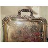 Image 2 : A SILVER PLATED DOUBLE HANDLED TRAY