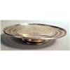 Image 2 : A STERLING SILVER FOOTED CIRCULAR DISH