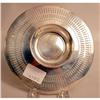Image 3 : A STERLING SILVER FOOTED CIRCULAR DISH