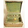 Image 2 : A STERLING SILVER HINGED-LID JEWELRY BOX