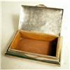 Image 2 : A STERLING SILVER HINGED-LID WOOD-LINED BOX