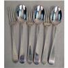 Image 1 : A THEODORE B. STARR FEATHER EDGE PATTERN STERLING SILVER SET OF TWELVE TABLESPOONS AND ELEVEN DINNER
