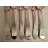Image 2 : A THEODORE B. STARR FEATHER EDGE PATTERN STERLING SILVER SET OF TWELVE TABLESPOONS AND ELEVEN DINNER