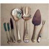 Image 4 : FIVE MISCELLANEOUS STERLING SILVER FLATWARE SERVING PIECES