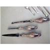Image 5 : A MISCELLANEOUS GROUP OF STERLING SILVER AND SILVER PLATED FLATWARE ITEMS