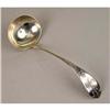 Image 1 : A STERLING SILVER IVY PATTERN SOUP LADLE