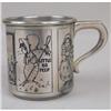 Image 2 : TWO STERLING SILVER CHILDREN`S CUPS