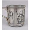 Image 4 : TWO STERLING SILVER CHILDREN`S CUPS