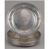 Image 1 : A SET OF TEN GORHAM "CINDERELLA" PATTERN STERLING SILVER BREAD & BUTTER PLATES