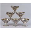 Image 1 : A SET OF SIX MANCHESTER SILVER CO. STERLING SILVER FOOTED DESSERT CUPS
