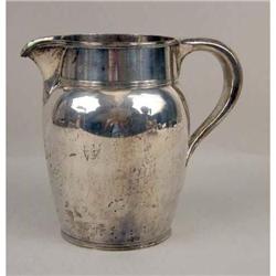 A TIFFANY & CO. MAKERS STERLING SILVER WATER PITCHER