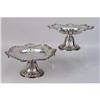 Image 1 : A PAIR OF GORHAM STERLING SILVER TAZZAS