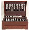 Image 2 : A GORHAM "DECOR" PATTERN STERLING SILVER FLATWARE SERVICE