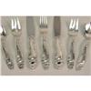 Image 5 : A GORHAM "DECOR" PATTERN STERLING SILVER FLATWARE SERVICE