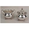 Image 7 : A GORHAM SIX PIECE STERLING SILVER TEA SERVICE WITH TRAY