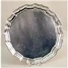 Image 1 : A FRANK SMITH "CHIPPENDALE" PATTERN STERLING SILVER PIE-CRUST BORDER CIRCULAR TRAY