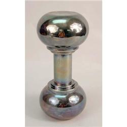 AN A & C SILVER PLATED COCKTAIL SHAKER STAMPED ASPREY LONDON