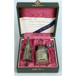 A JAPANESE SILVER CHILDREN`S SET