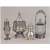 Image 1 : A GROUP OF VICTORIAN SILVER ITEMS