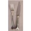 Image 5 : A CHRISTOFLE SILVER PLATED FLATWARE "SPATOURS" PATTERN, SERVICE FOR EIGHT