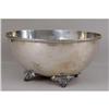 Image 1 : A SILVER PLATED OVAL FOOTED WINE COOLER