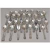 Image 1 : A GROUP OF TWENTY EIGHT STERLING SILVER SOUVENIR TEASPOONS AND COFFEE SPOONS