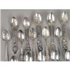 Image 3 : A GROUP OF TWENTY EIGHT STERLING SILVER SOUVENIR TEASPOONS AND COFFEE SPOONS