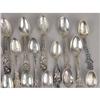 Image 4 : A GROUP OF TWENTY EIGHT STERLING SILVER SOUVENIR TEASPOONS AND COFFEE SPOONS