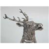 Image 2 : A SILVER PLATED STAG DECORATED STIRRUP CUP