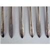 Image 3 : A SET OF TWELVE  J.E. CALDWELL STERLING SILVER COCKTAIL FORKS