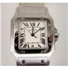 Image 3 : A CARTIER "SANTOS" STAINLESS STEEL GENTLEMEN`S WRISTWATCH