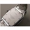 Image 6 : A CARTIER "SANTOS" STAINLESS STEEL GENTLEMEN`S WRISTWATCH
