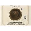 Image 3 : 41-54 A.D. CLAUDIUS I ANCIENT COIN