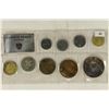 Image 1 : 1971 AUSTRIA 9 COIN PROOF SET WITH SILVER