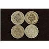 Image 2 : 1886, 1887, 1888 & 1889 SEATED LIBERTY DIMES