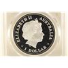 Image 2 : 2002-P AUSTRALIA KOOKABURRA ON BRANCH 1 OZ SILVER