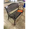 Image 2 : OUT OF BOX PARAMOUNT CAST ALUMINIUM BENCH BRONZE 40.16 X 4.72 X 23.22"