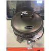 Image 2 : NEW IN BOX DIAMOND PATTERNED OUTDOOR PROPANE FIREPIT BLACK 17.7 X 17.7 X 11.8"