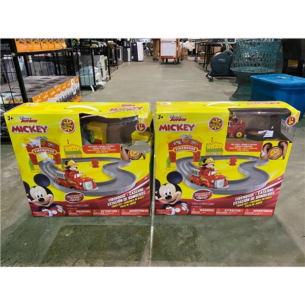 2 BOXES OF DISNEY JUNIOR MICKEY MOUSE FIREHOUSE TOYS