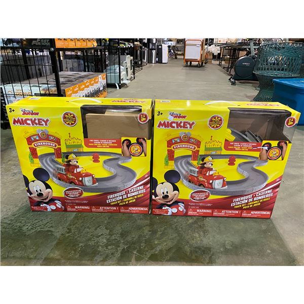 2 BOXES OF DISNEY JUNIOR MICKEY MOUSE FIREHOUSE TOYS