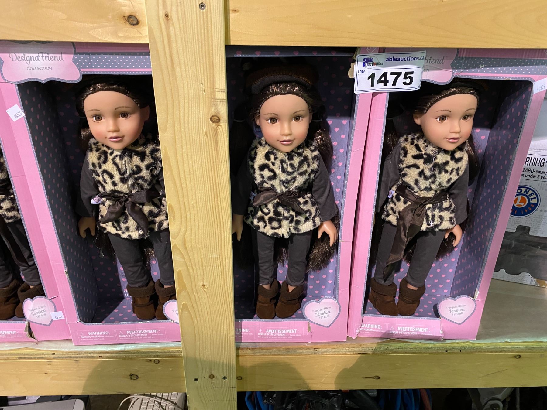 3 DESIGNAFRIEND COLLECTION DOLLS